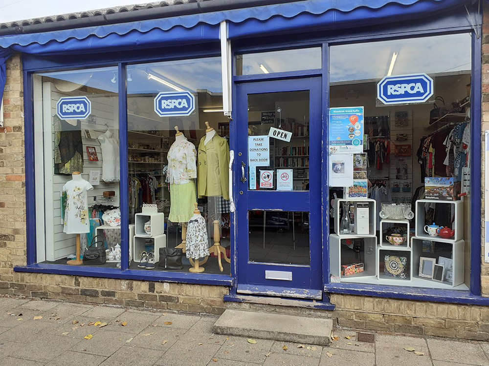 Our Charity Shops - Woodside Animal Centre